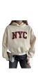 Kadın swearshirt NYC baskılı