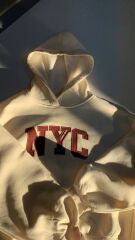Kadın swearshirt NYC baskılı